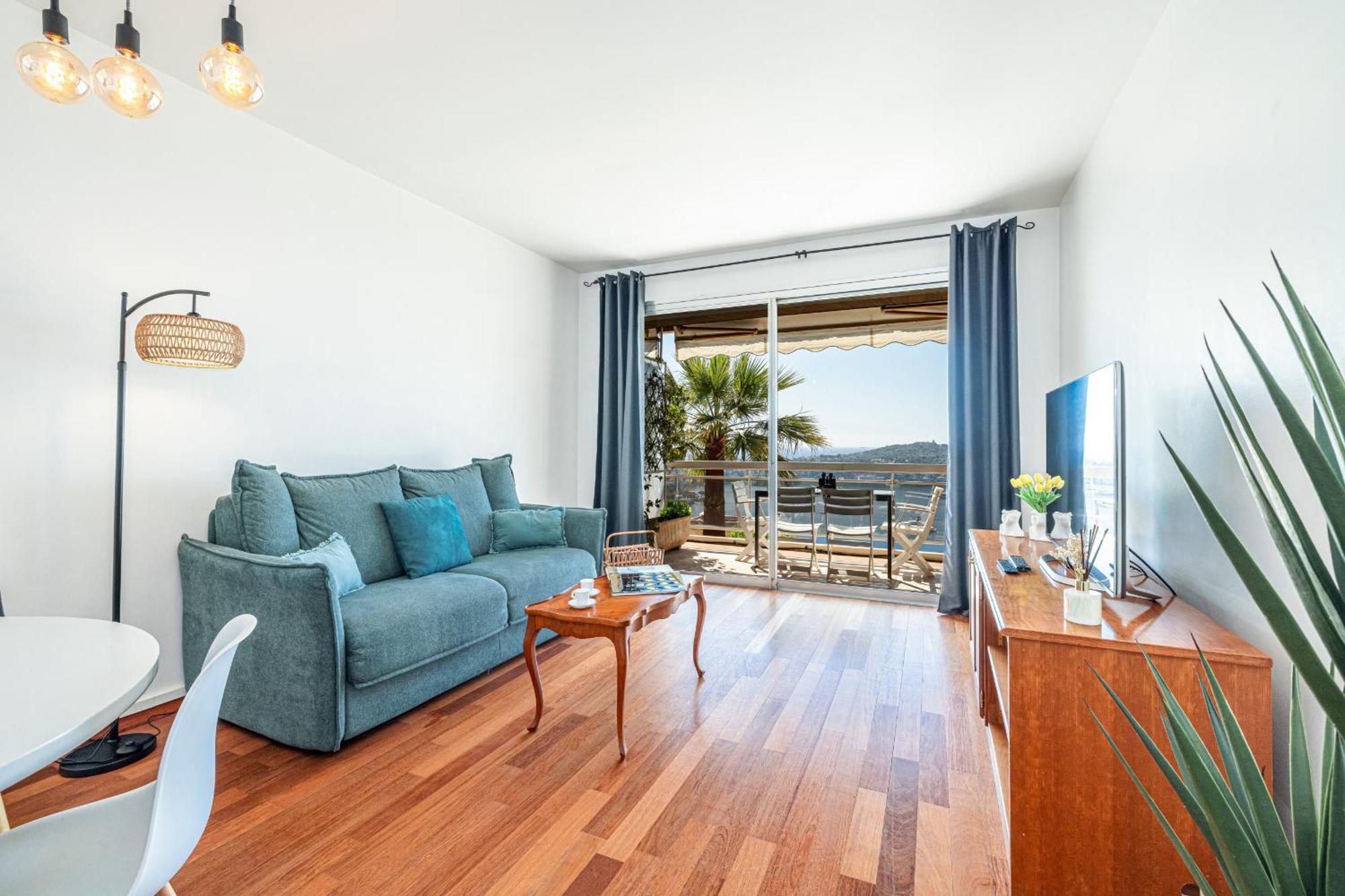 Extraordinary Sea View - 1 Bdr With Ac Apartment Villefranche-sur-Mer Ngoại thất bức ảnh