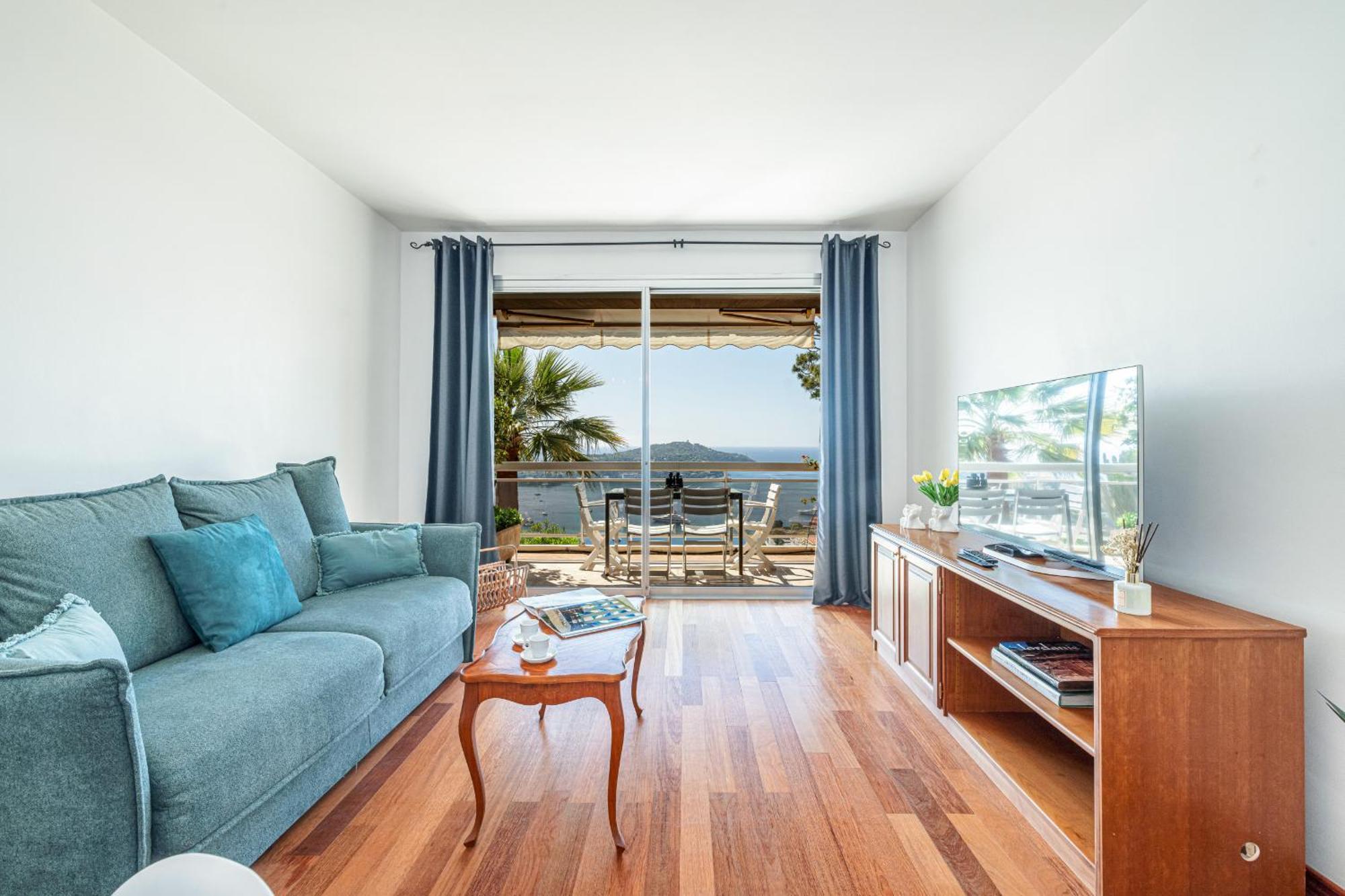 Extraordinary Sea View - 1 Bdr With Ac Apartment Villefranche-sur-Mer Ngoại thất bức ảnh