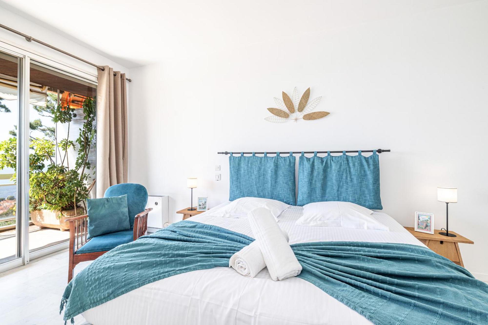 Extraordinary Sea View - 1 Bdr With Ac Apartment Villefranche-sur-Mer Ngoại thất bức ảnh
