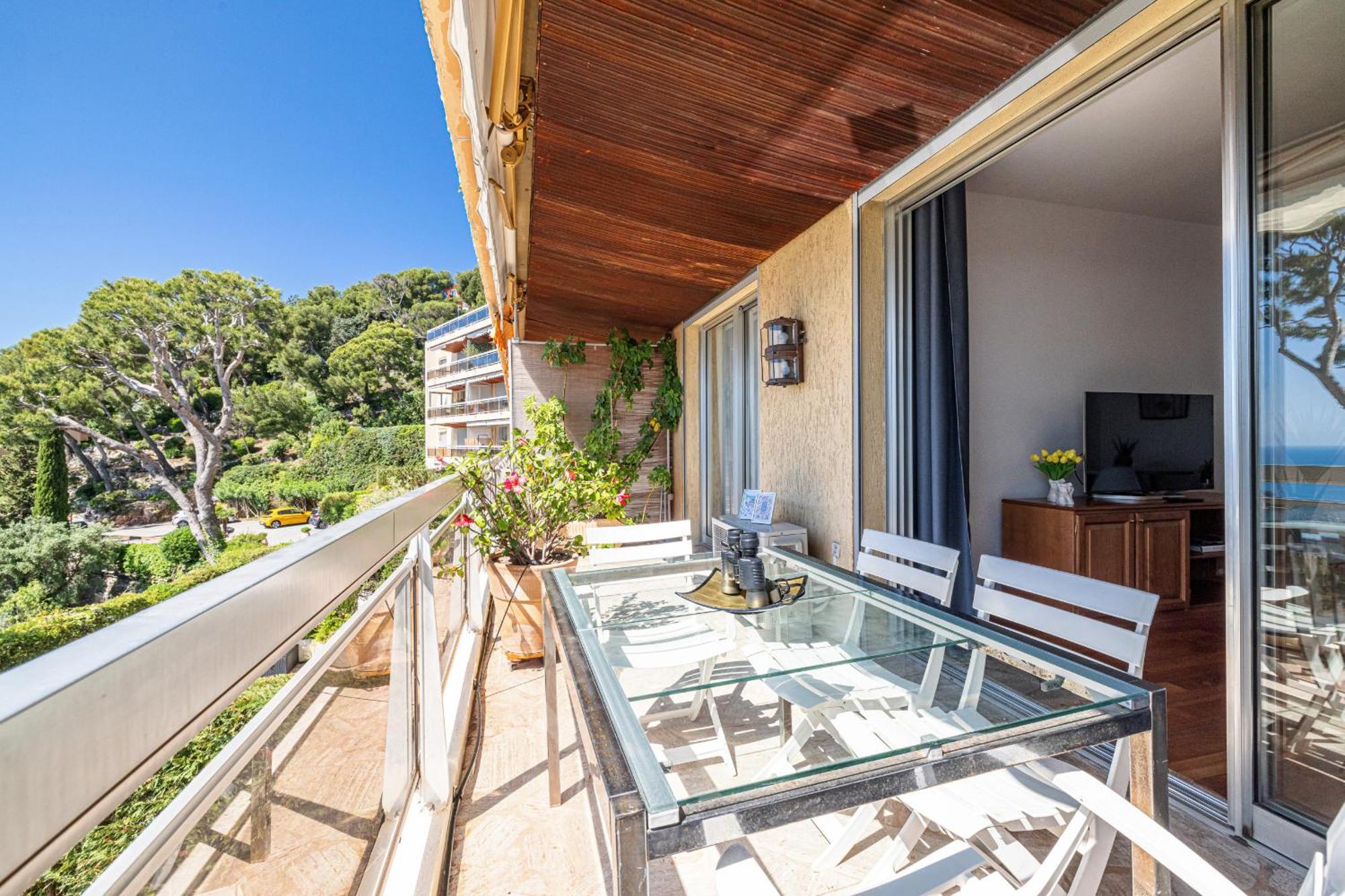 Extraordinary Sea View - 1 Bdr With Ac Apartment Villefranche-sur-Mer Ngoại thất bức ảnh